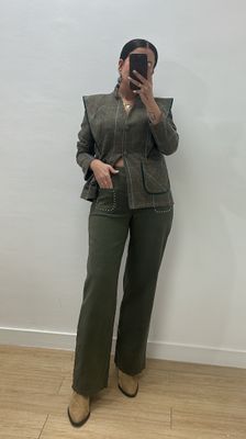 Pantalón verde khaki