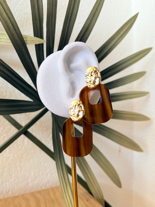 Pendientes combi camel