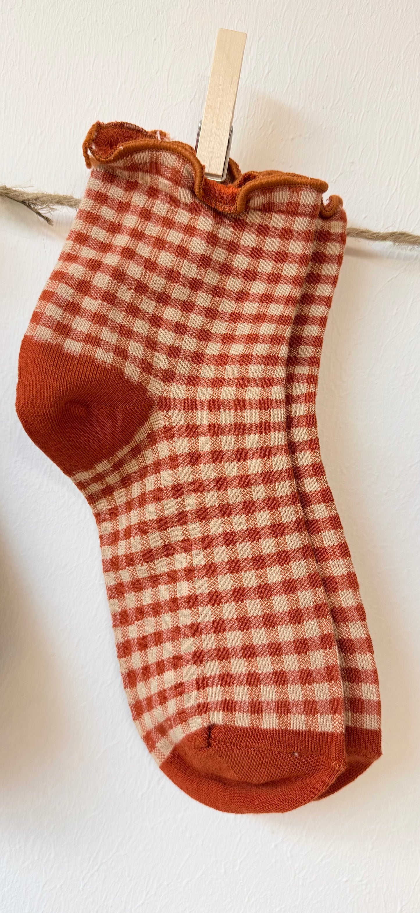 Calcetines Cayetana naranjas