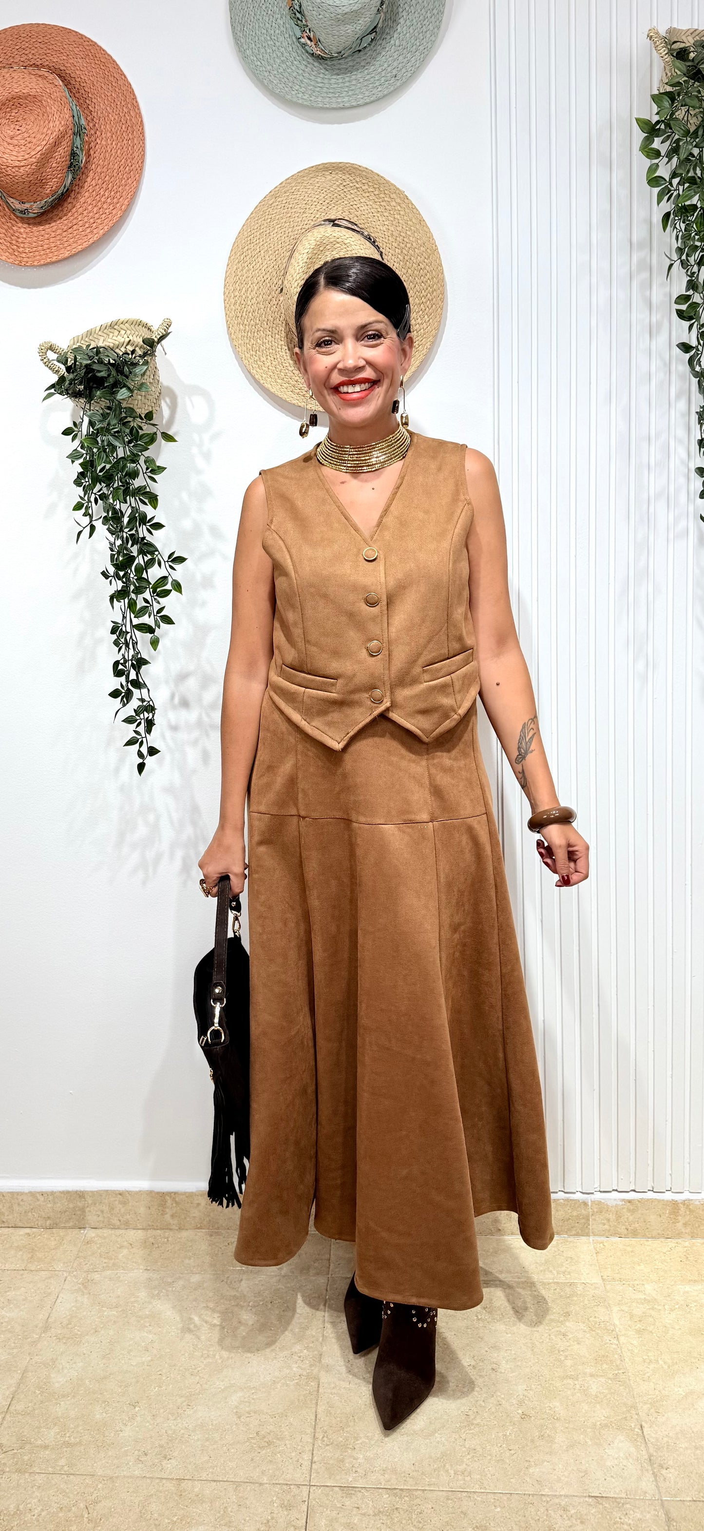 Conjunto antelina camel