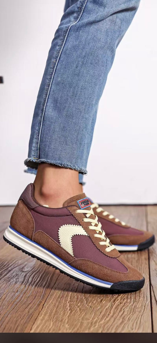 DEPORTIVAS ADIDS BURDEOS/CHOCO