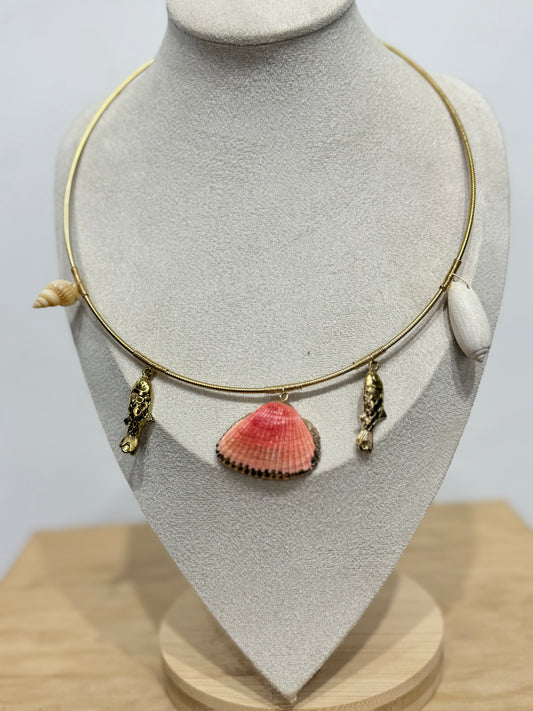 Chocker concha teja