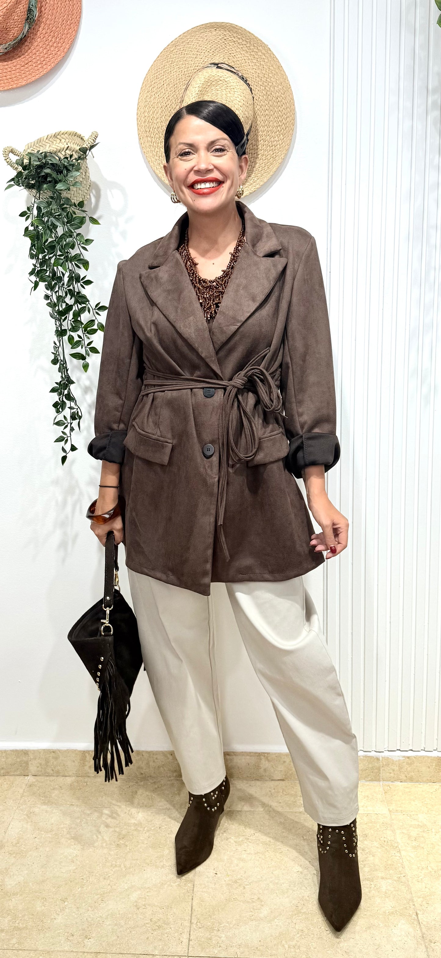 Blazer Antelina Chocolate