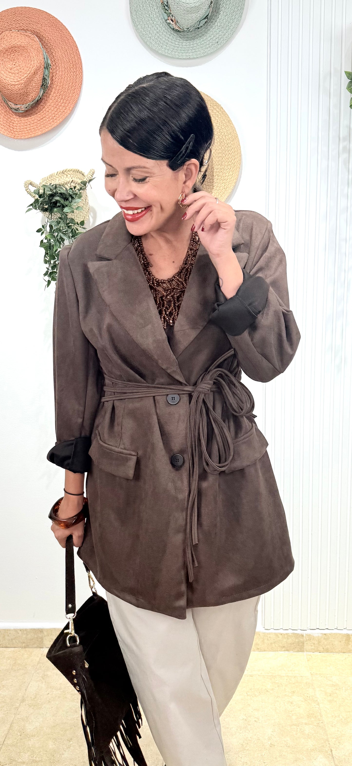 Blazer Antelina Chocolate