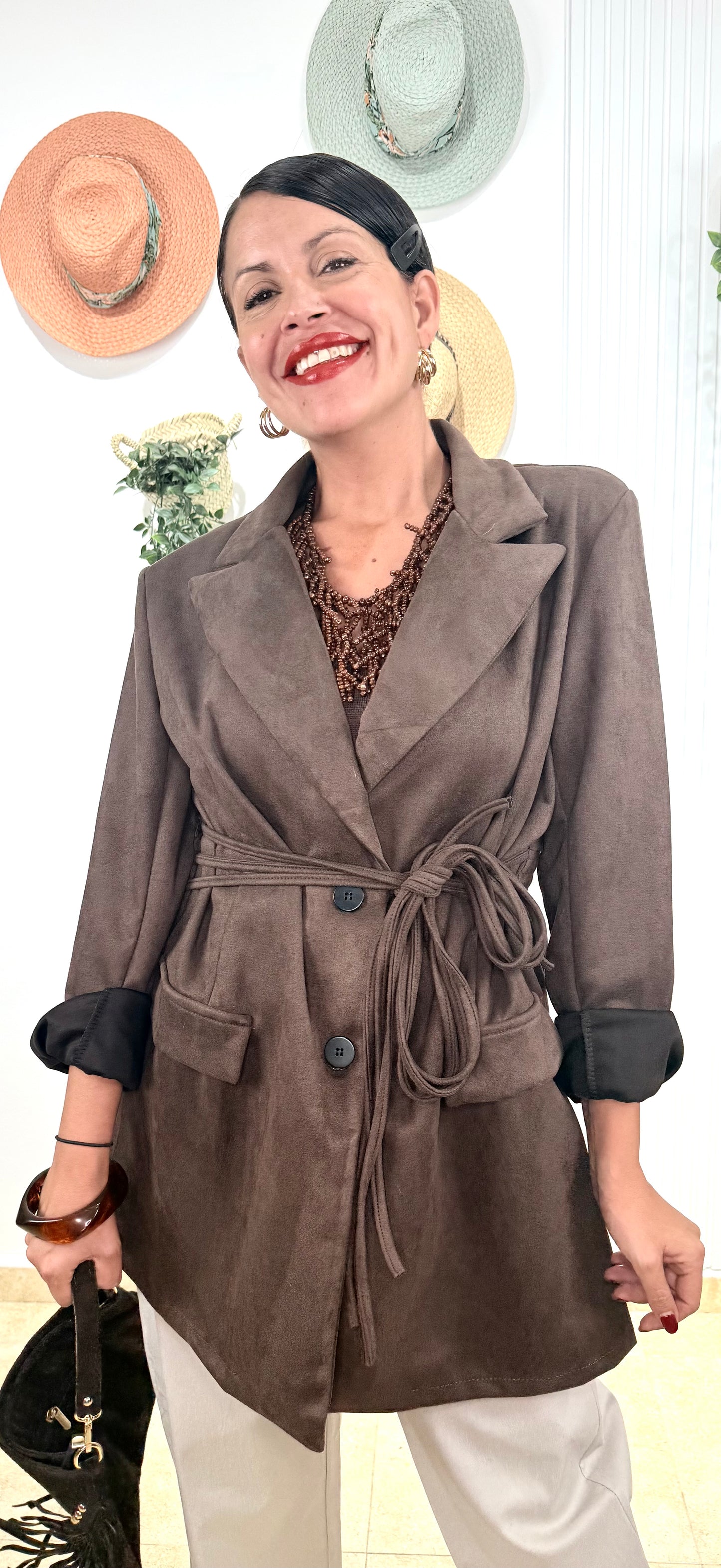 Blazer Antelina Chocolate