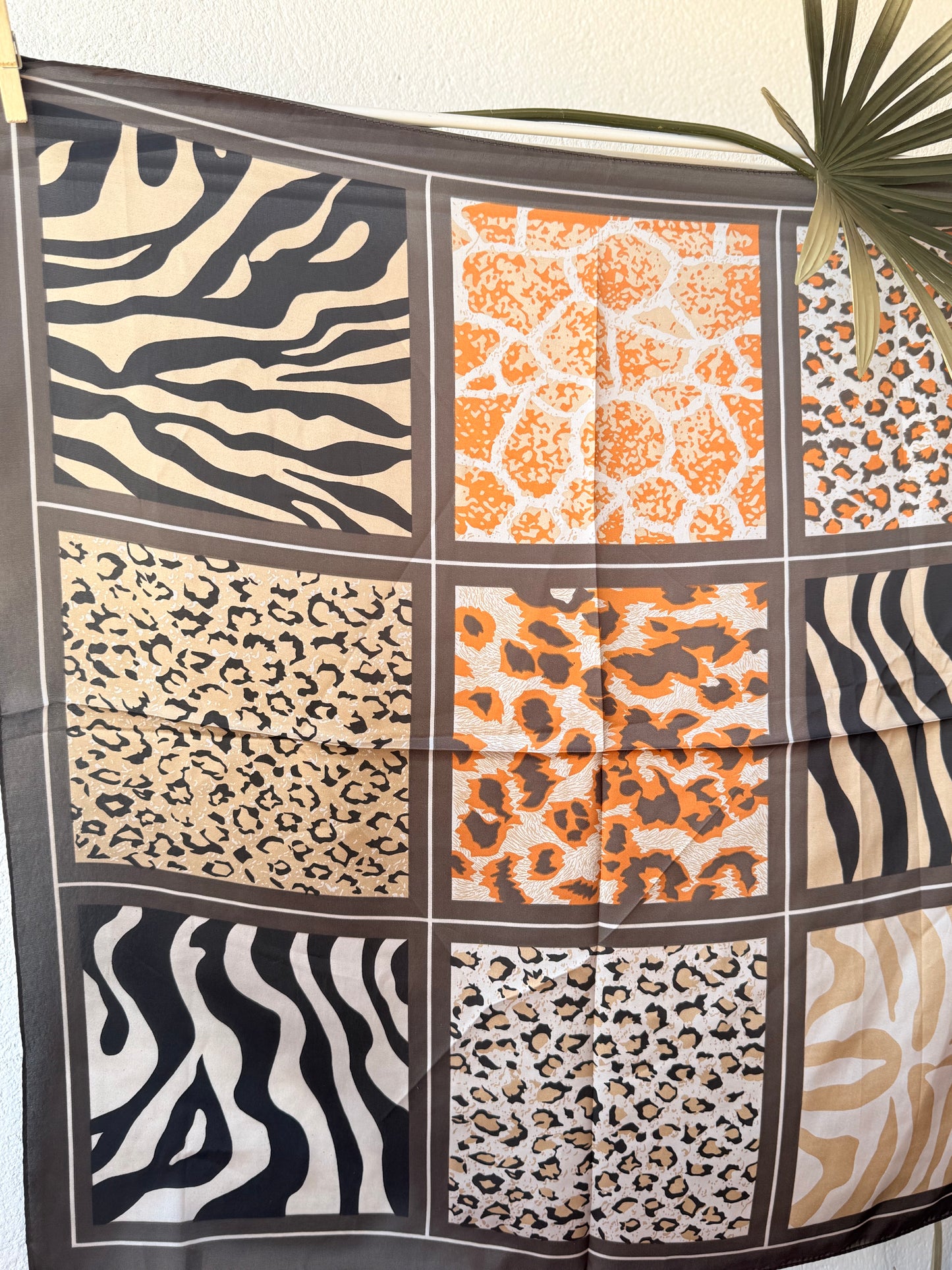 Pañuelo combi print