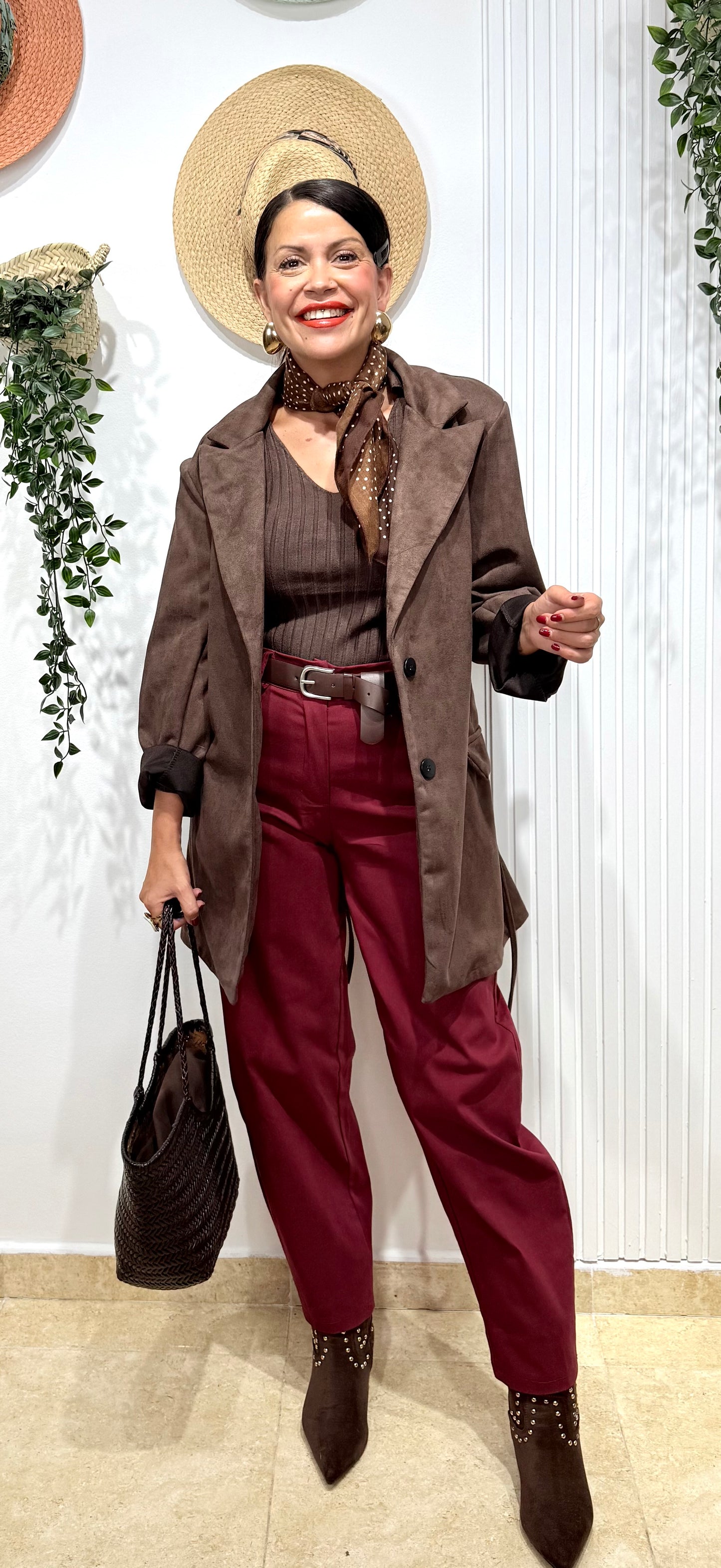 Blazer Antelina Chocolate
