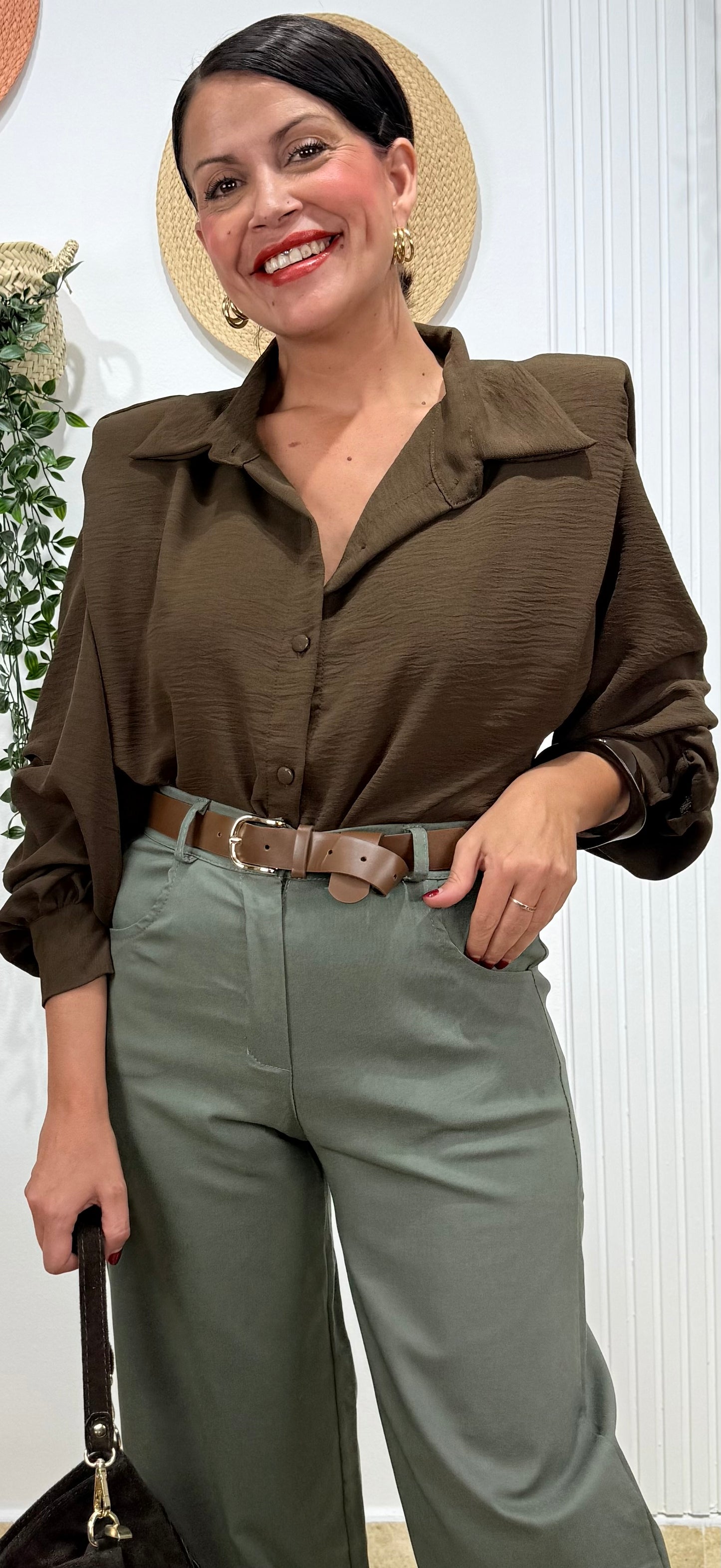 Camisa hombreras choco