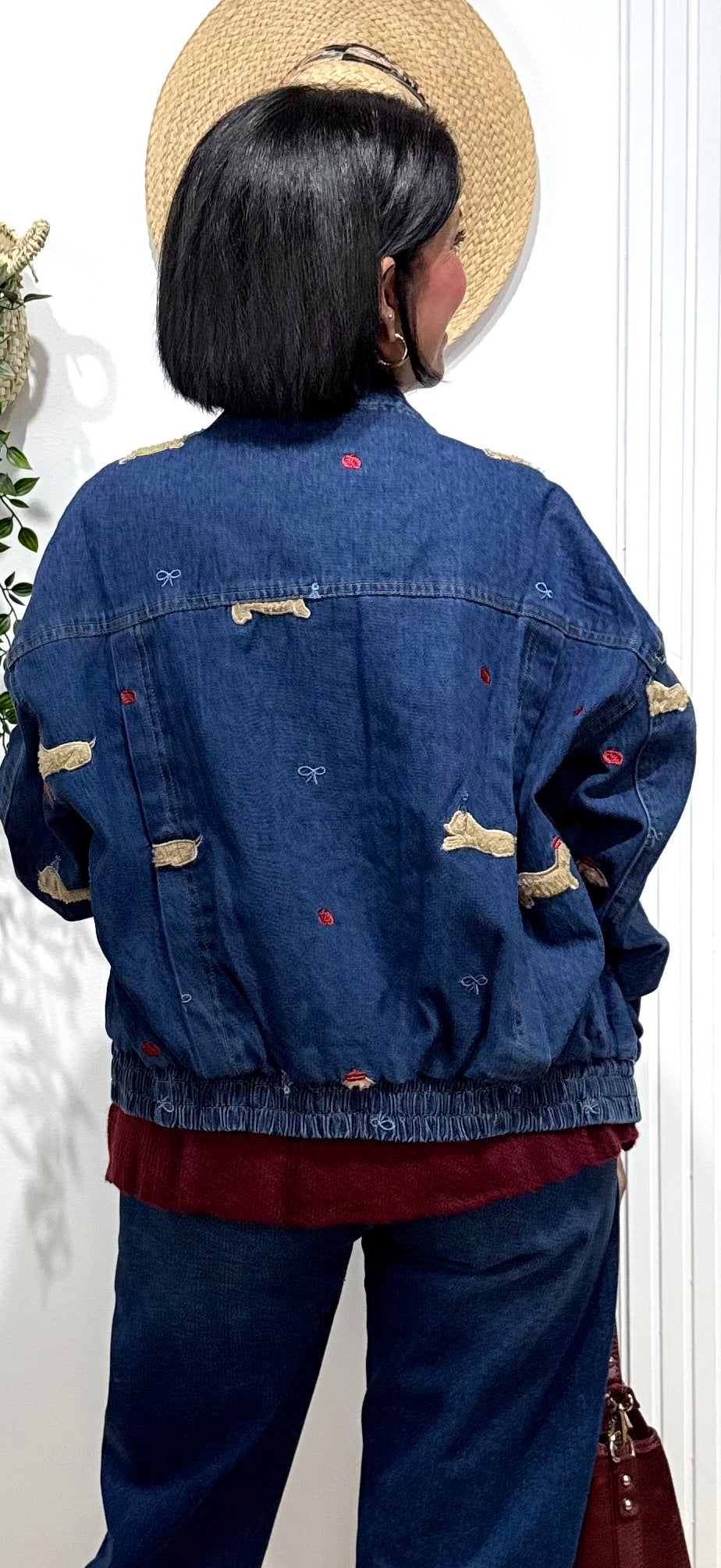 Chaqueta denim dog