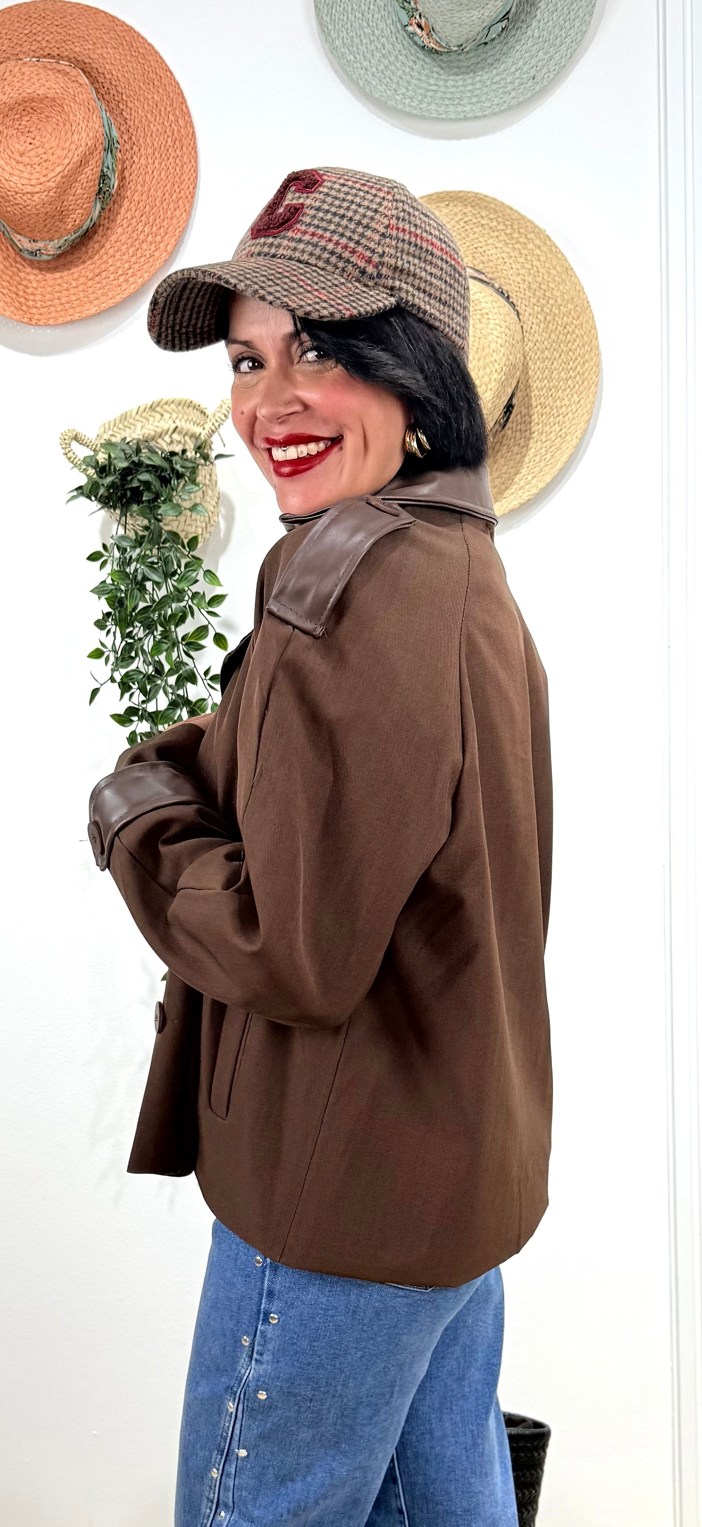 Blazer overize chocolate