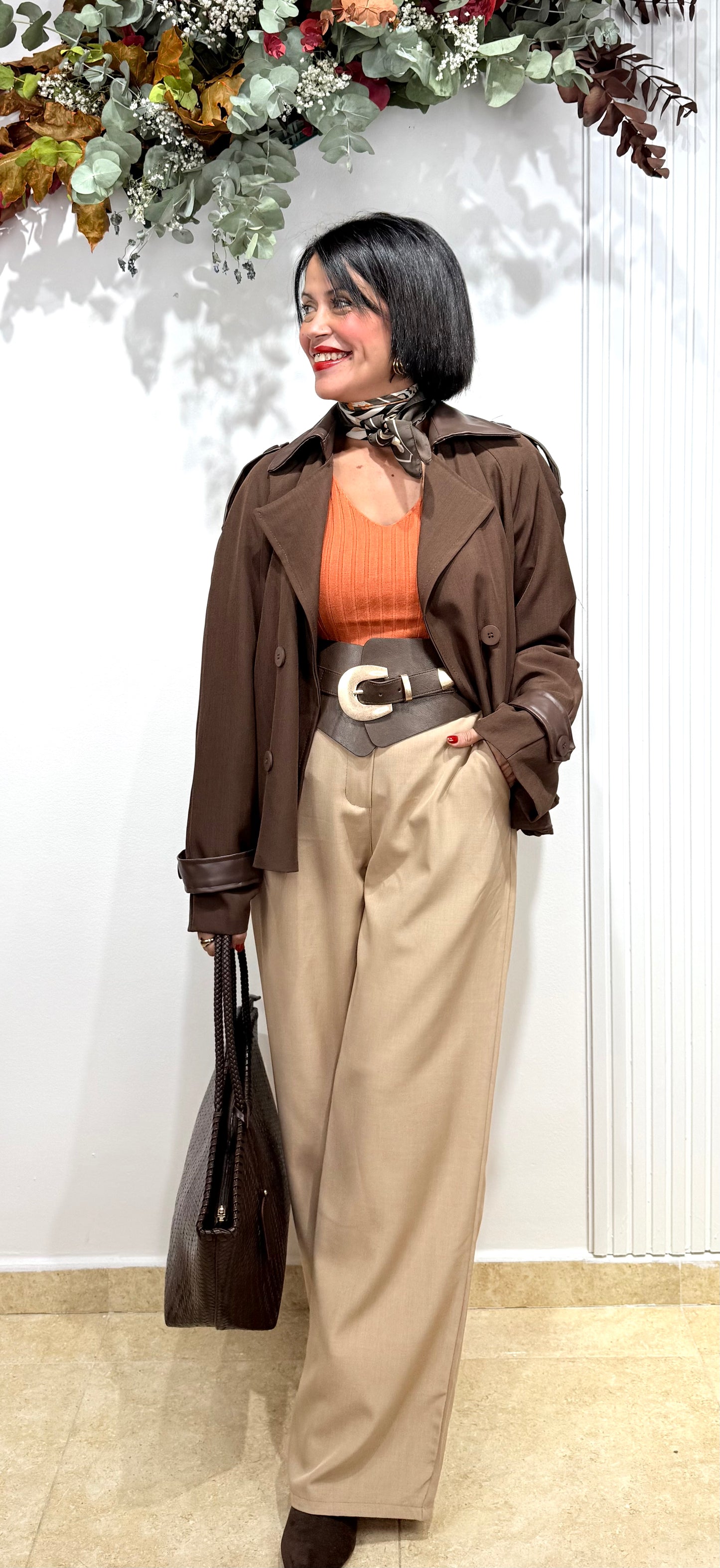 Blazer overize chocolate