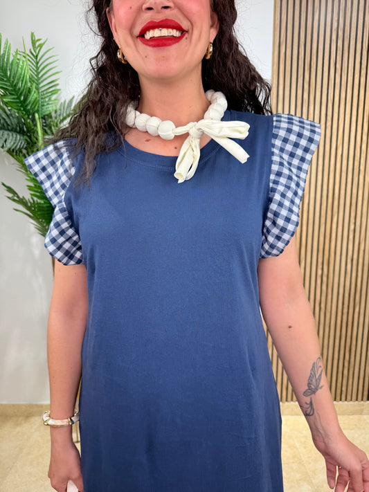 Collar Borlones Blanco