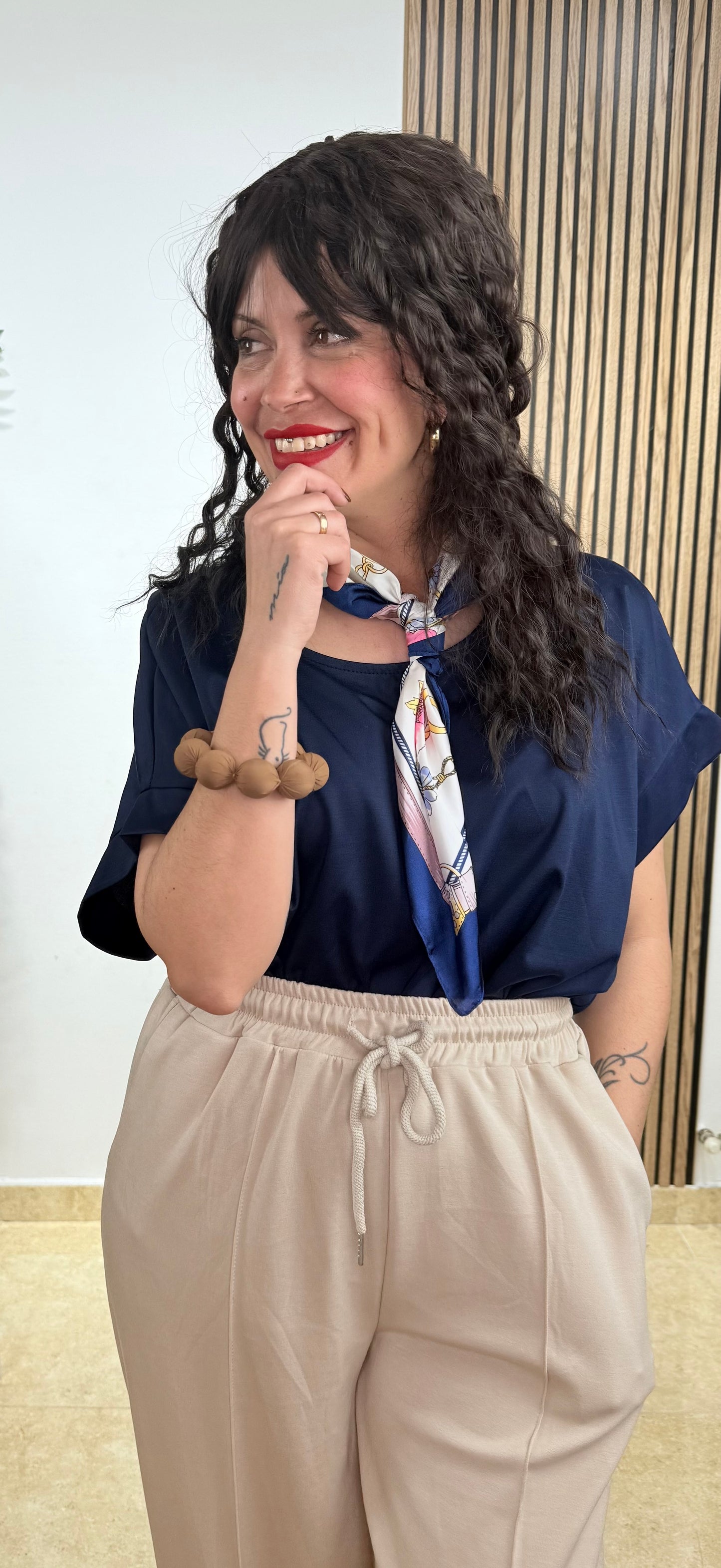 Pantalón Azahara beige