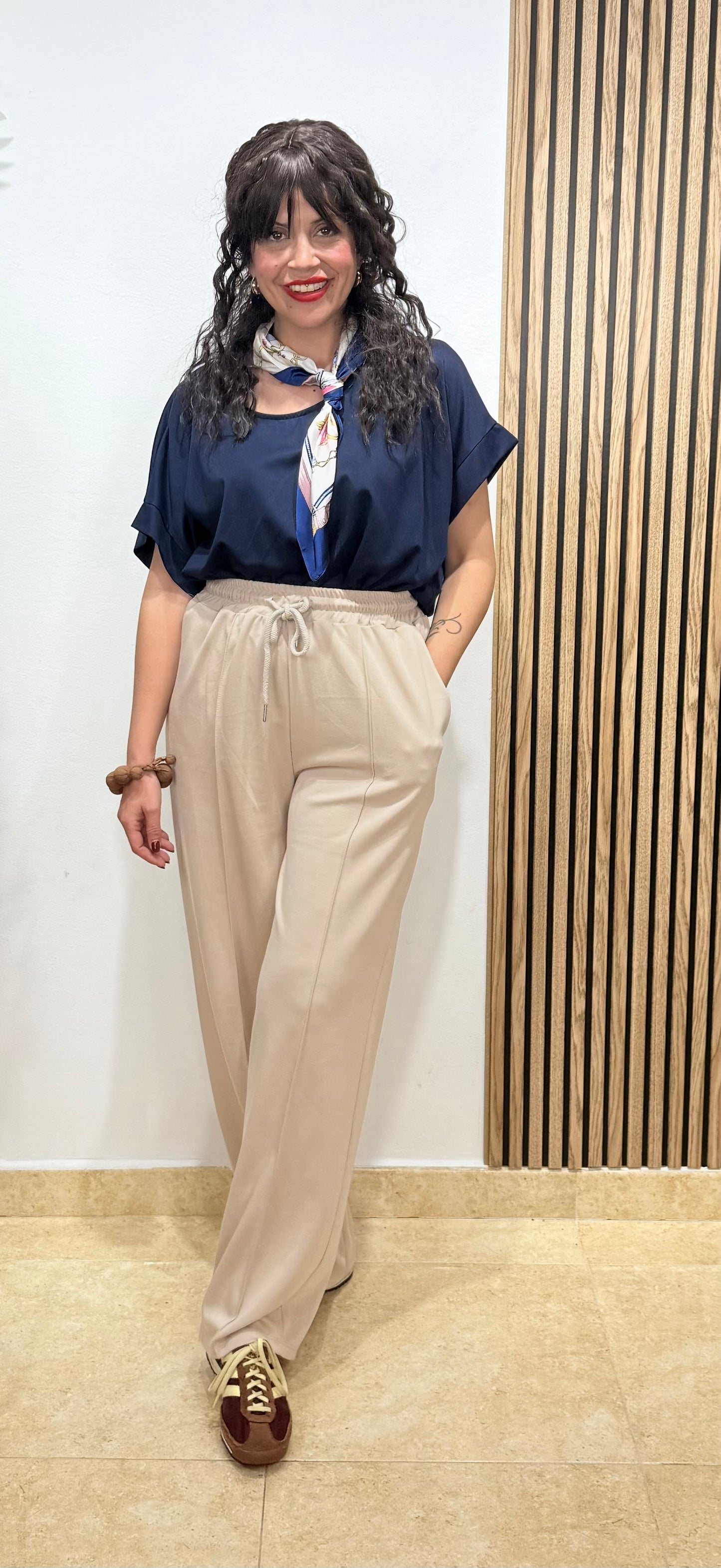 Pantalón Azahara beige