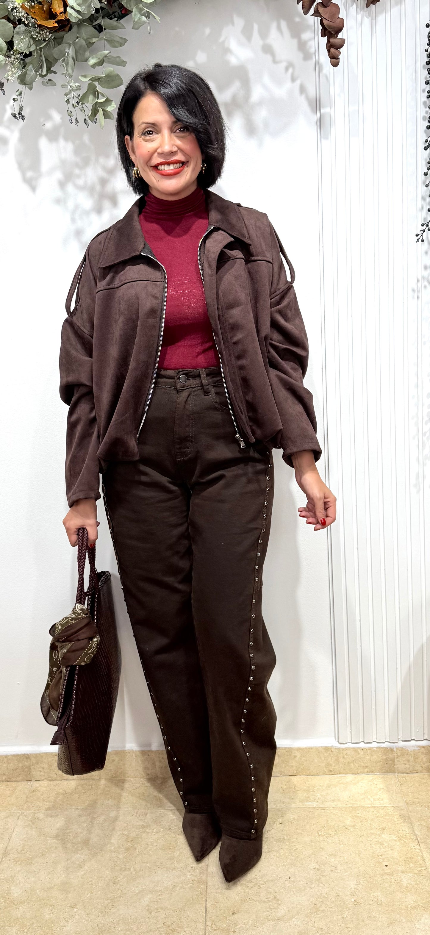 Chaqueta Bilma Chocolate