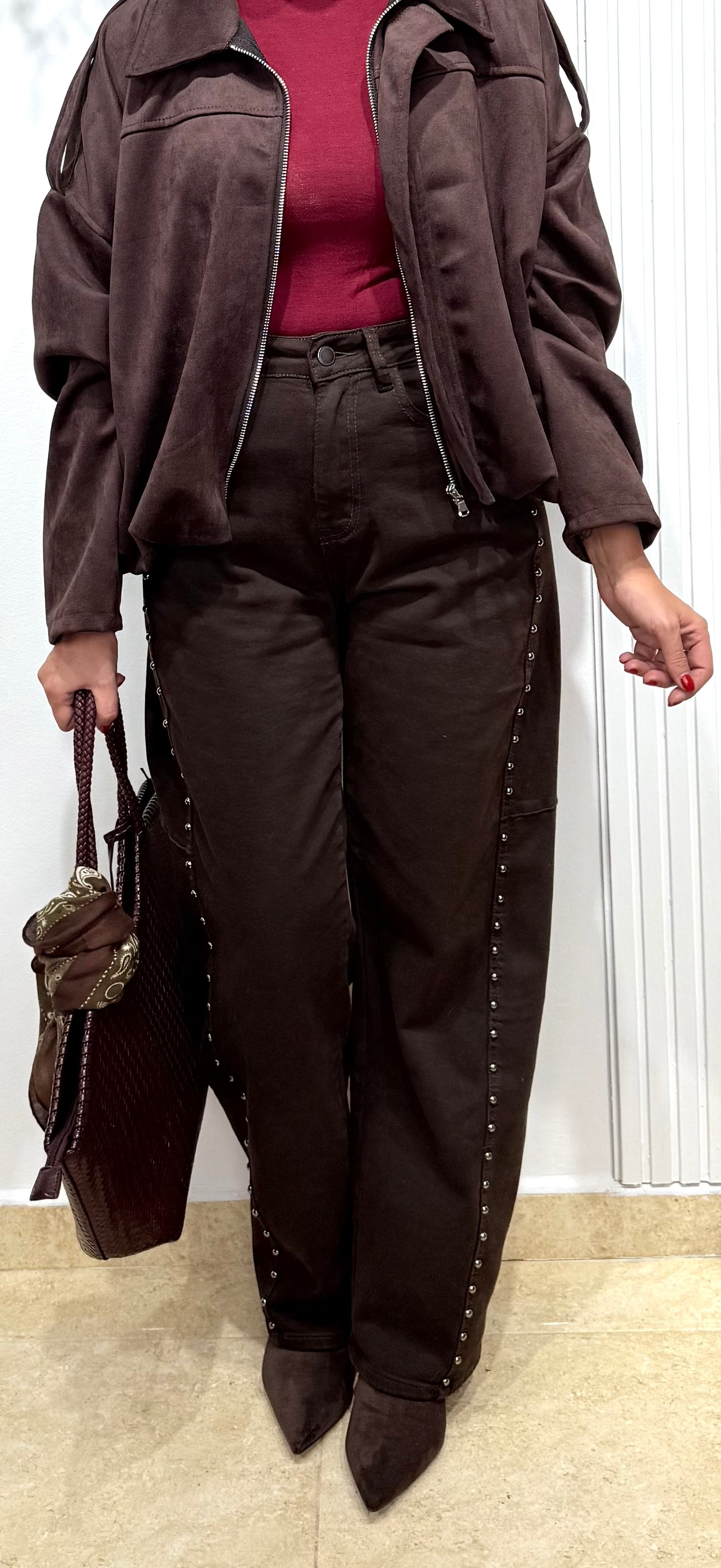 Chaqueta Bilma Chocolate
