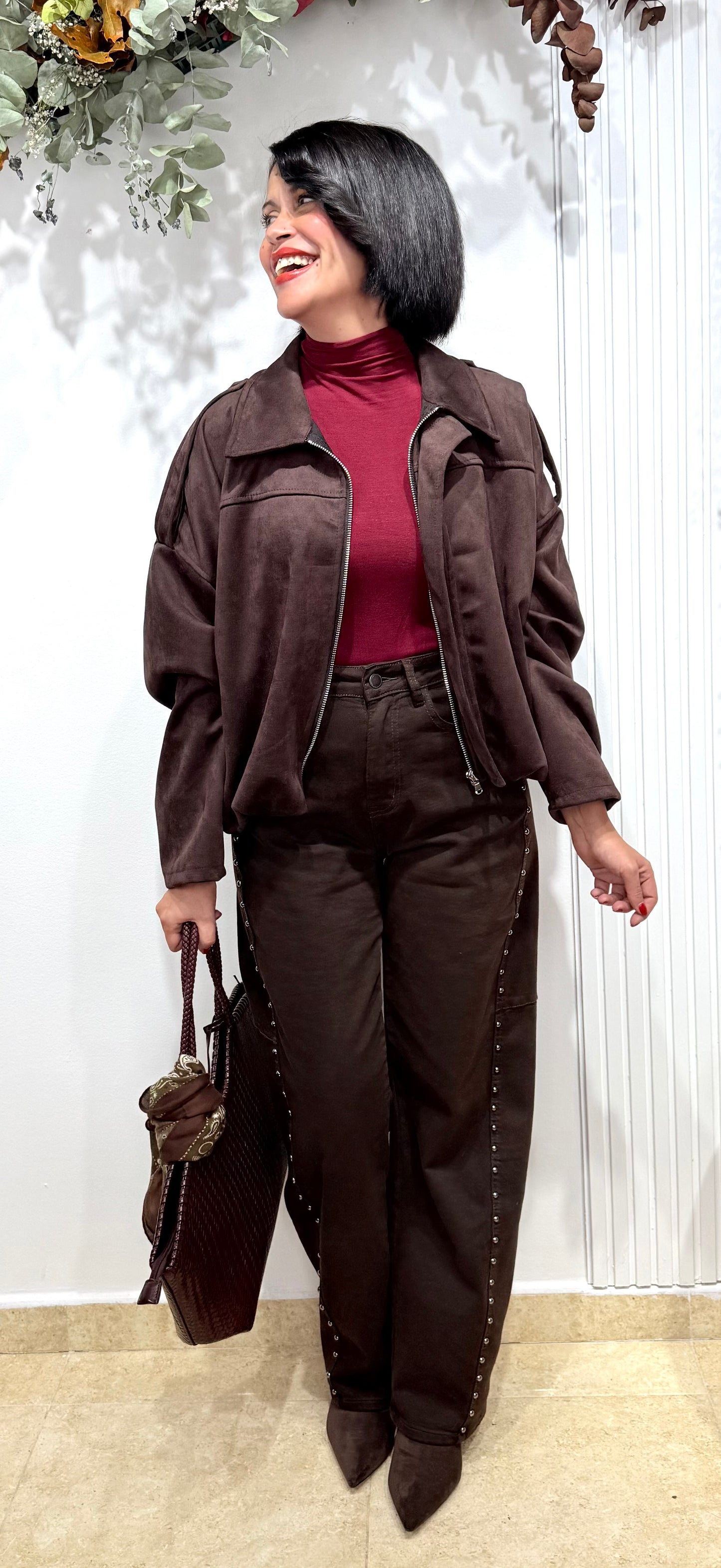Chaqueta Bilma Chocolate