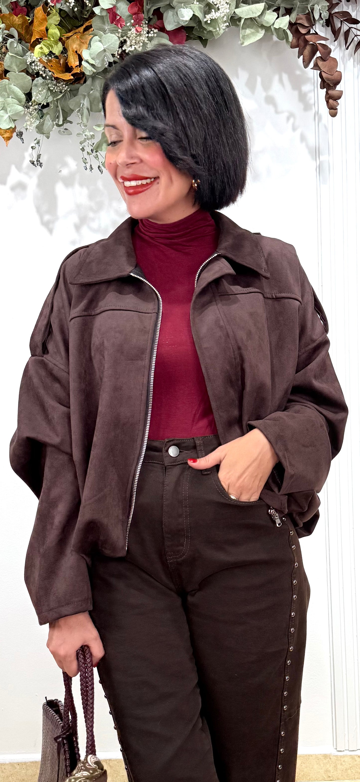 Chaqueta Bilma Chocolate