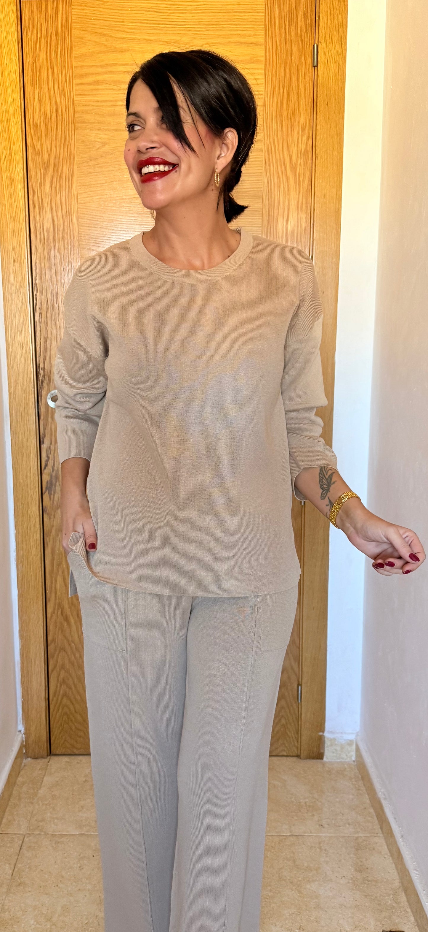 Conjunto camel Toscana