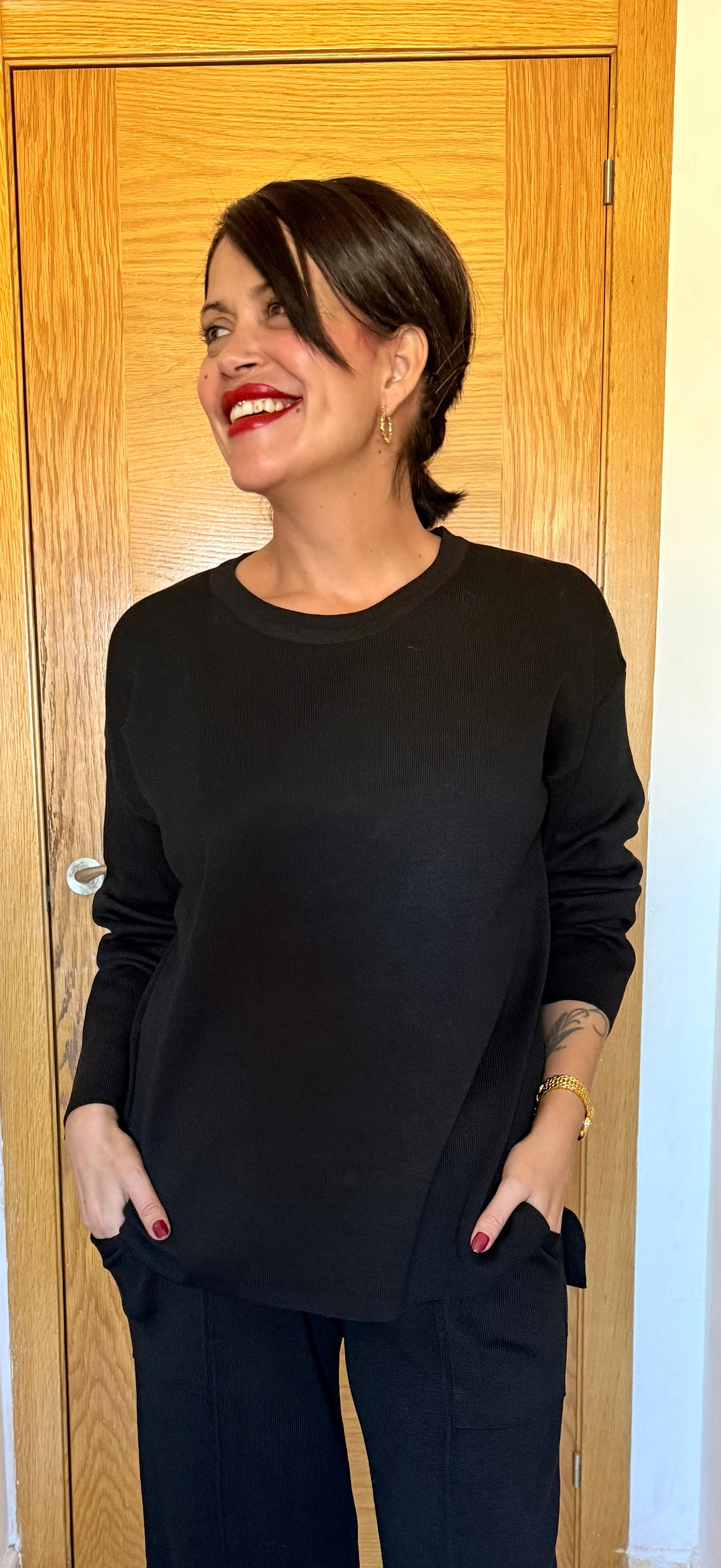 Conjunto negro Toscana