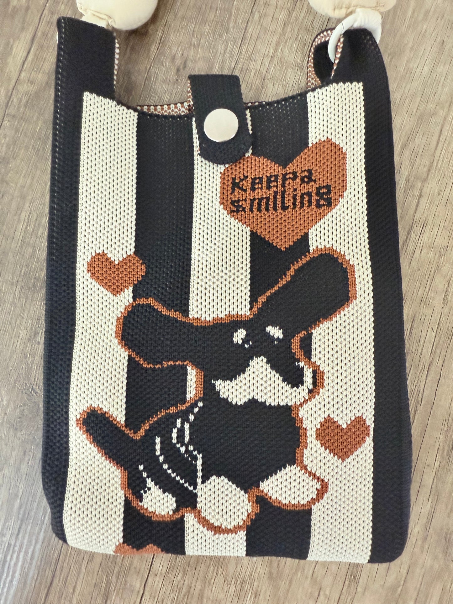 Bolsito black / white dog