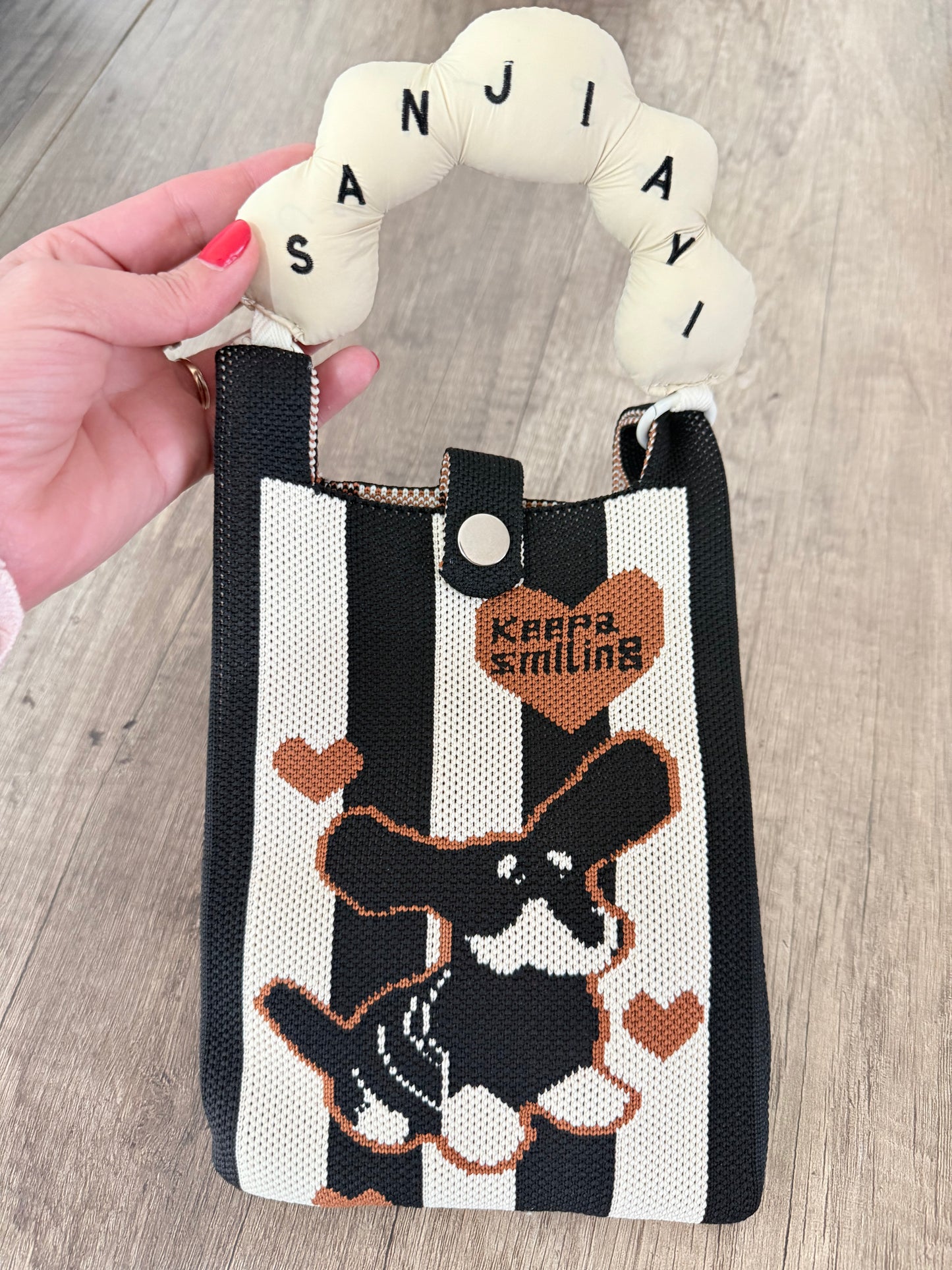 Bolsito black / white dog