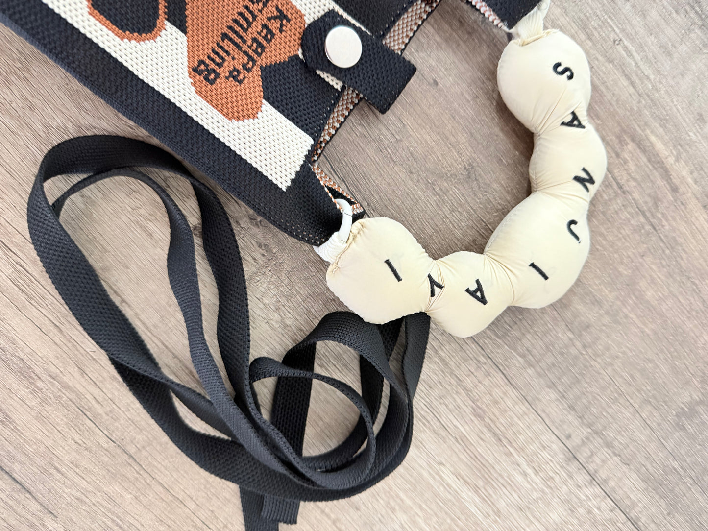 Bolsito black / white dog