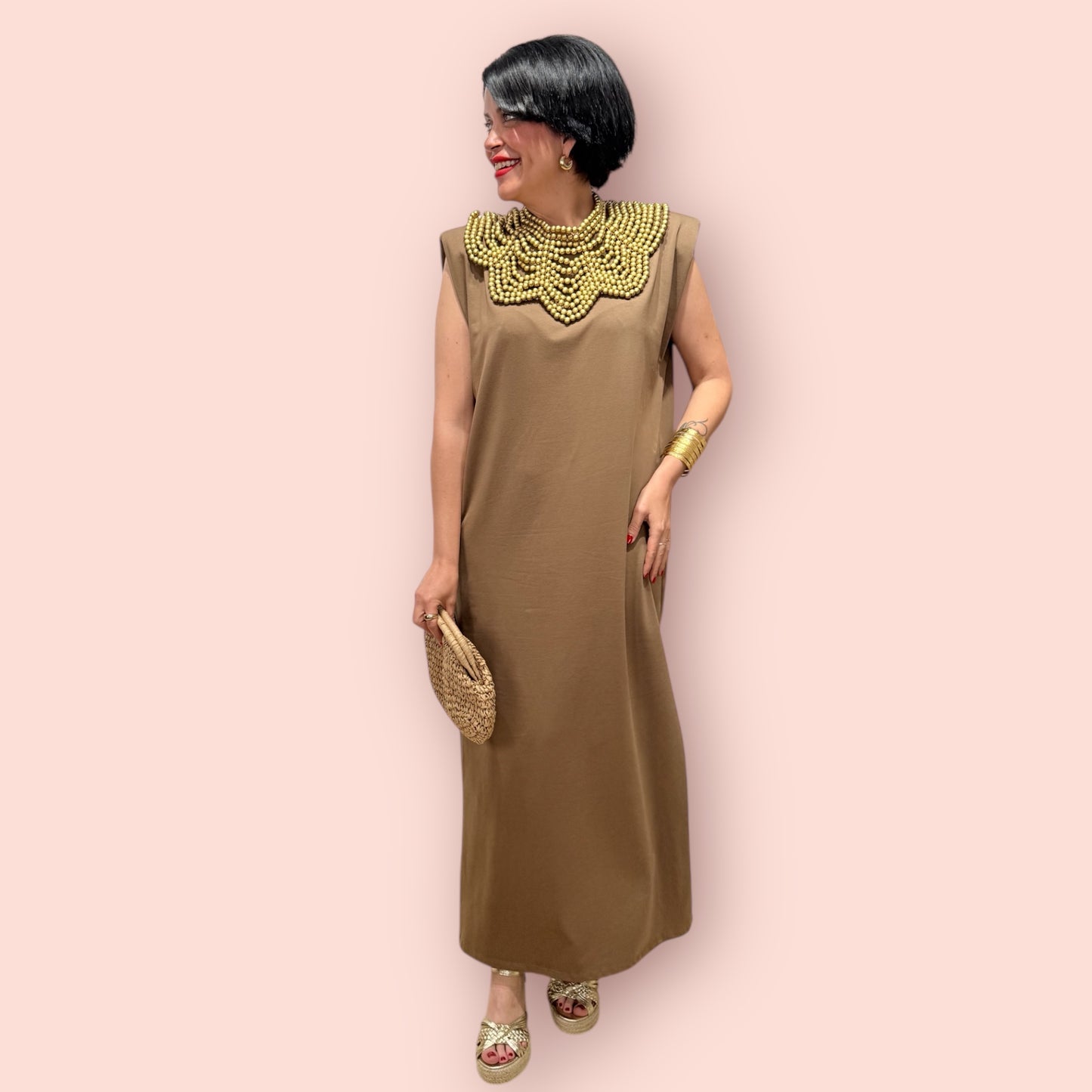 Vestido trendy chocolate