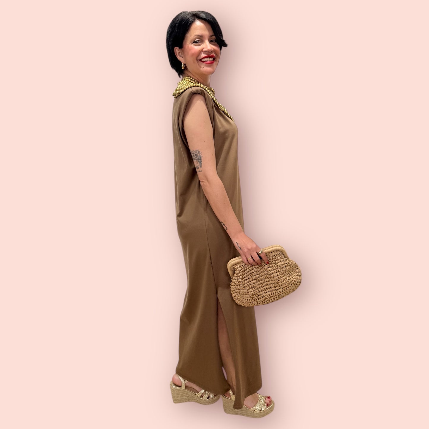 Vestido trendy chocolate