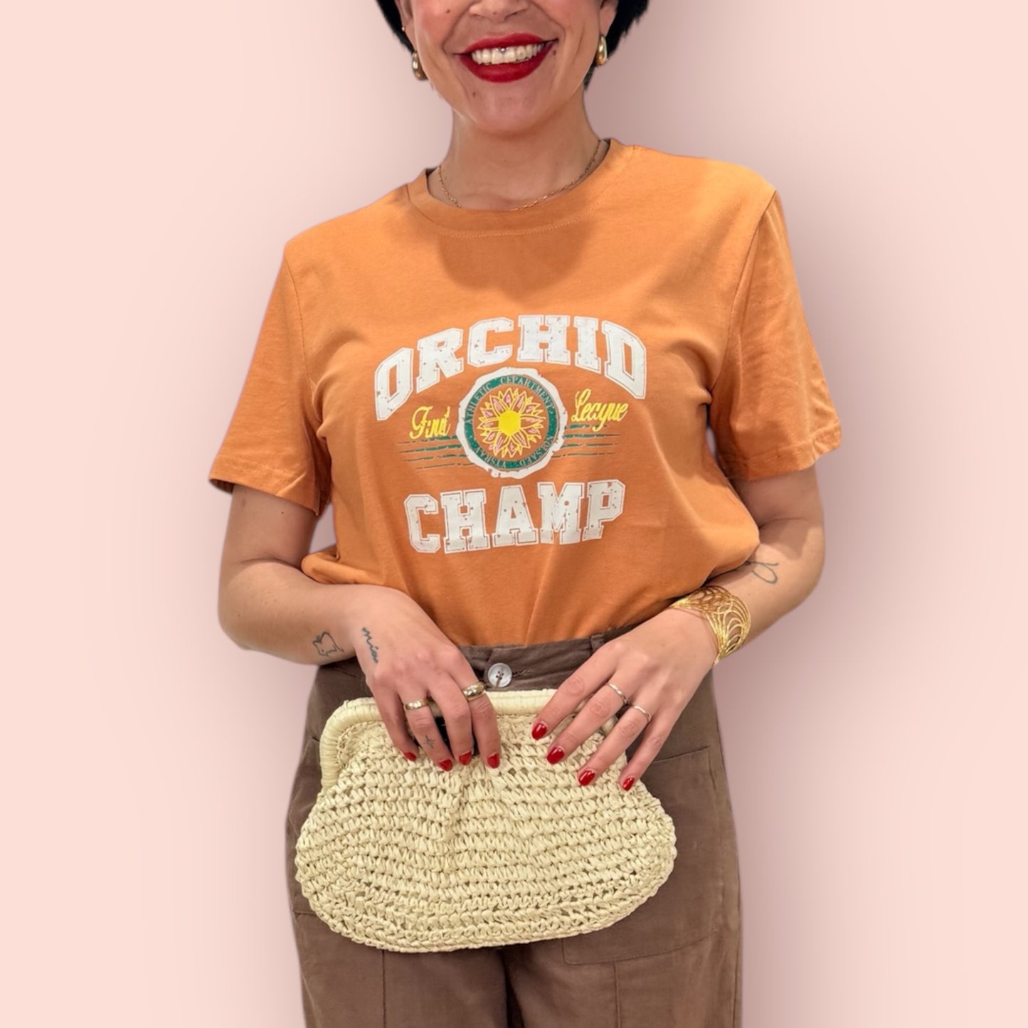 Camiseta Teja live