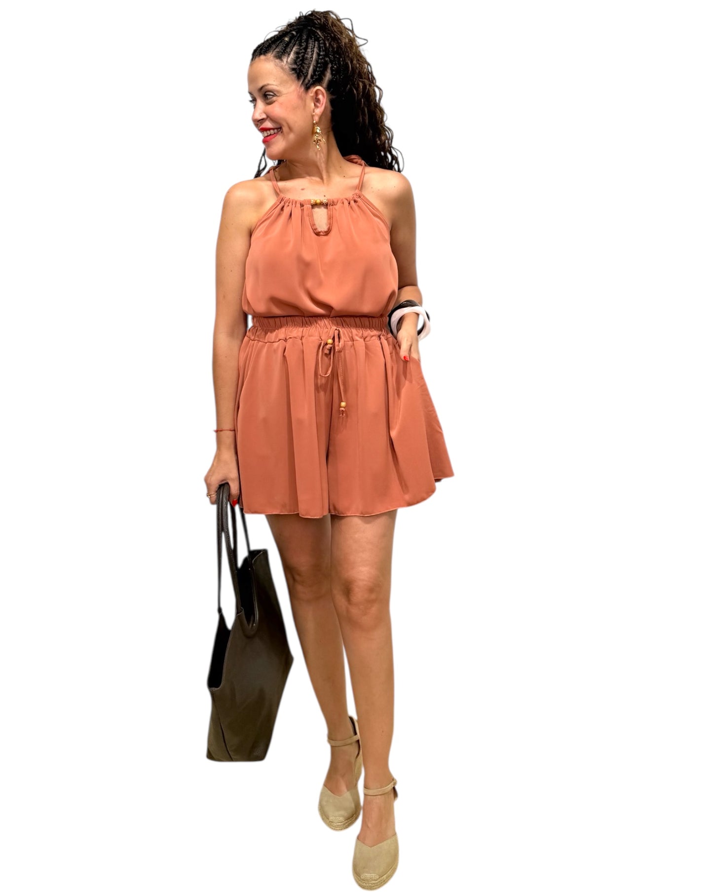 Conjunto satinado TEJA