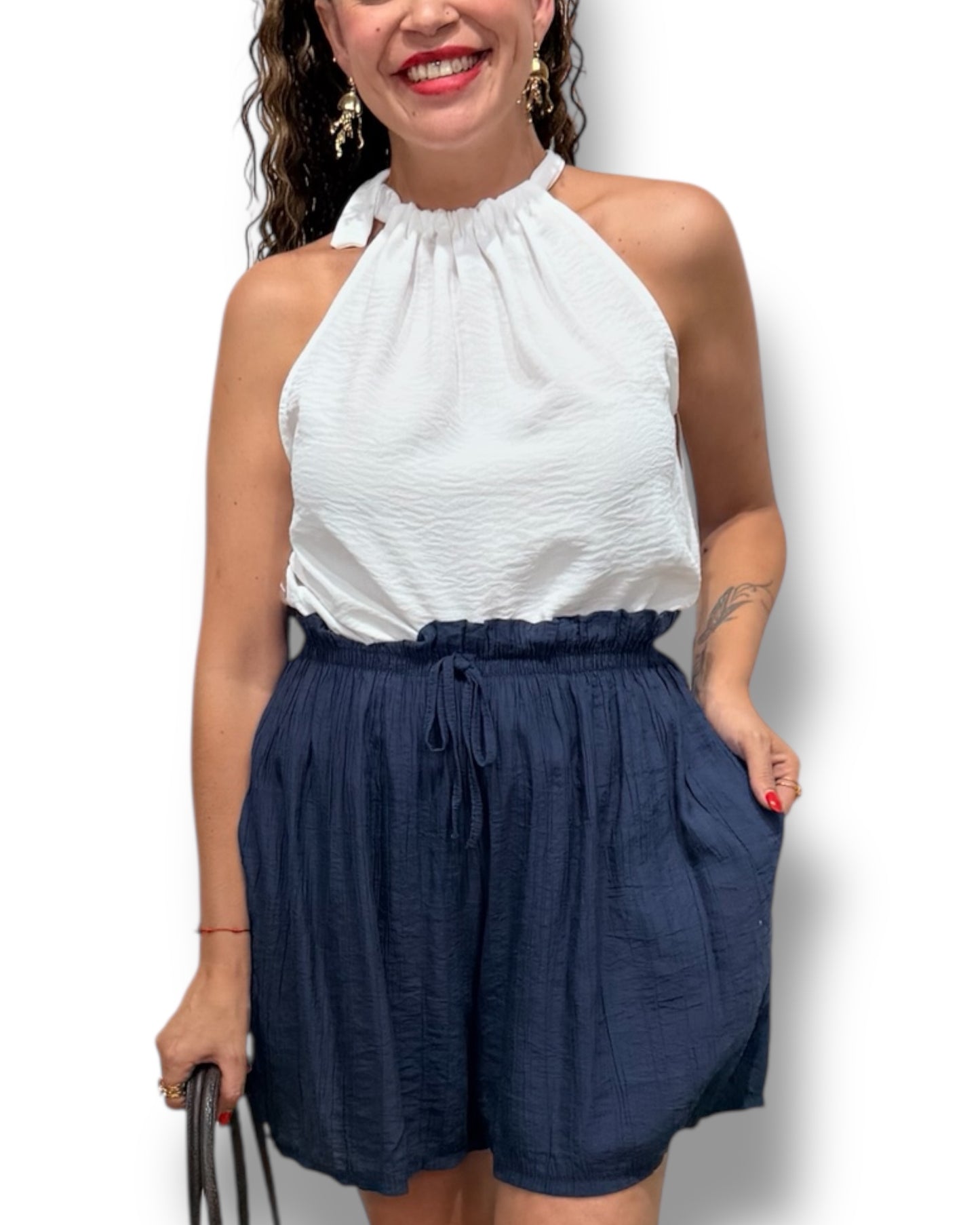 Short azul marino
