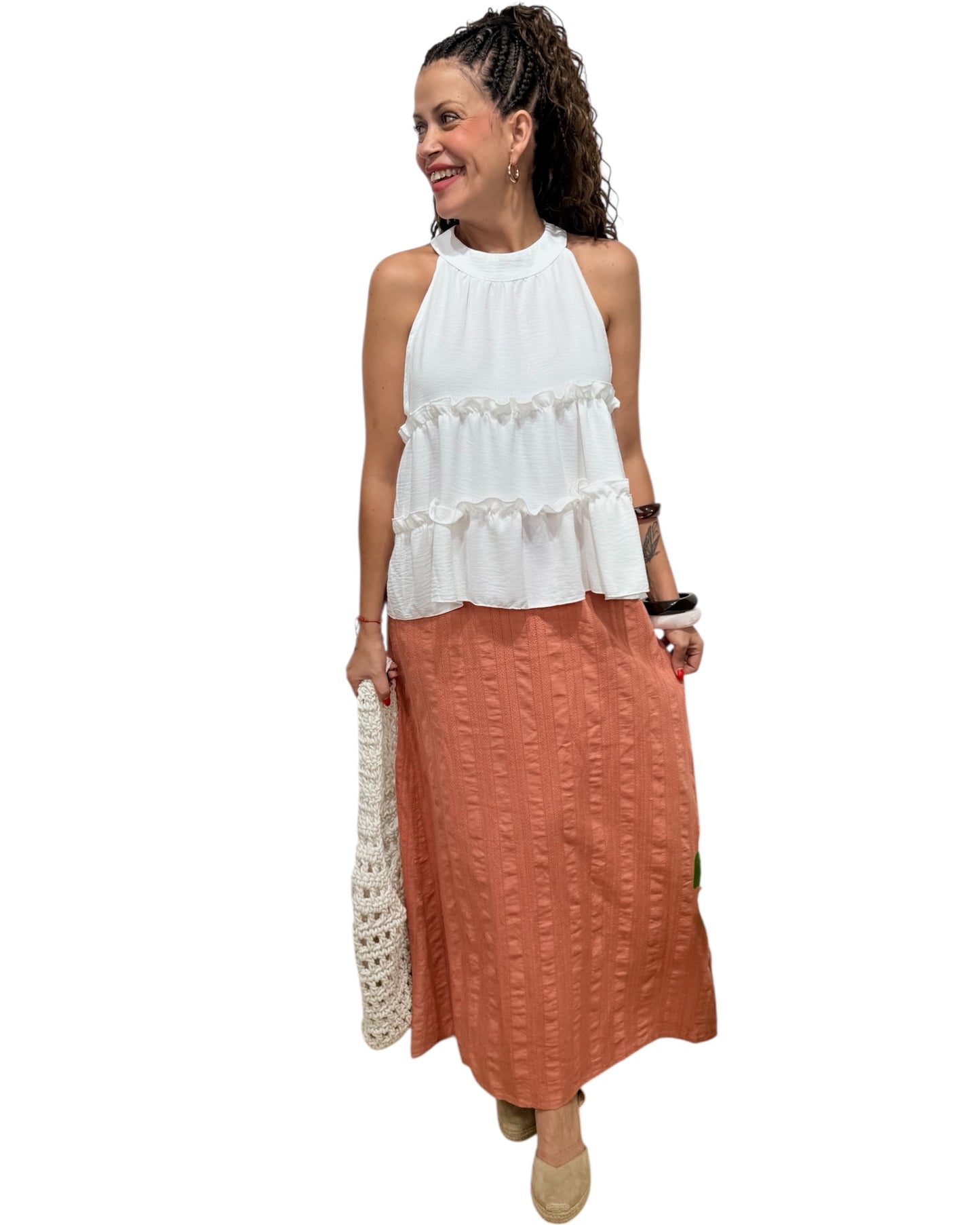 Falda Coral