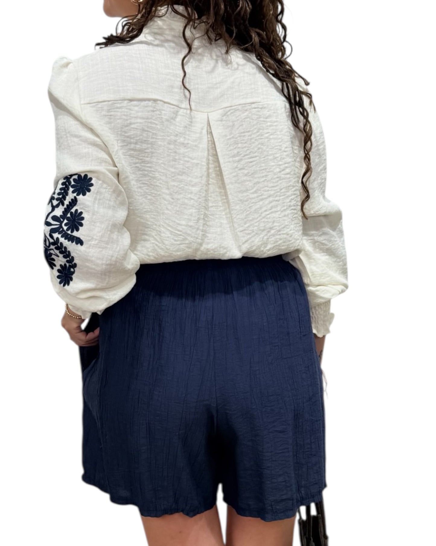 Short azul marino