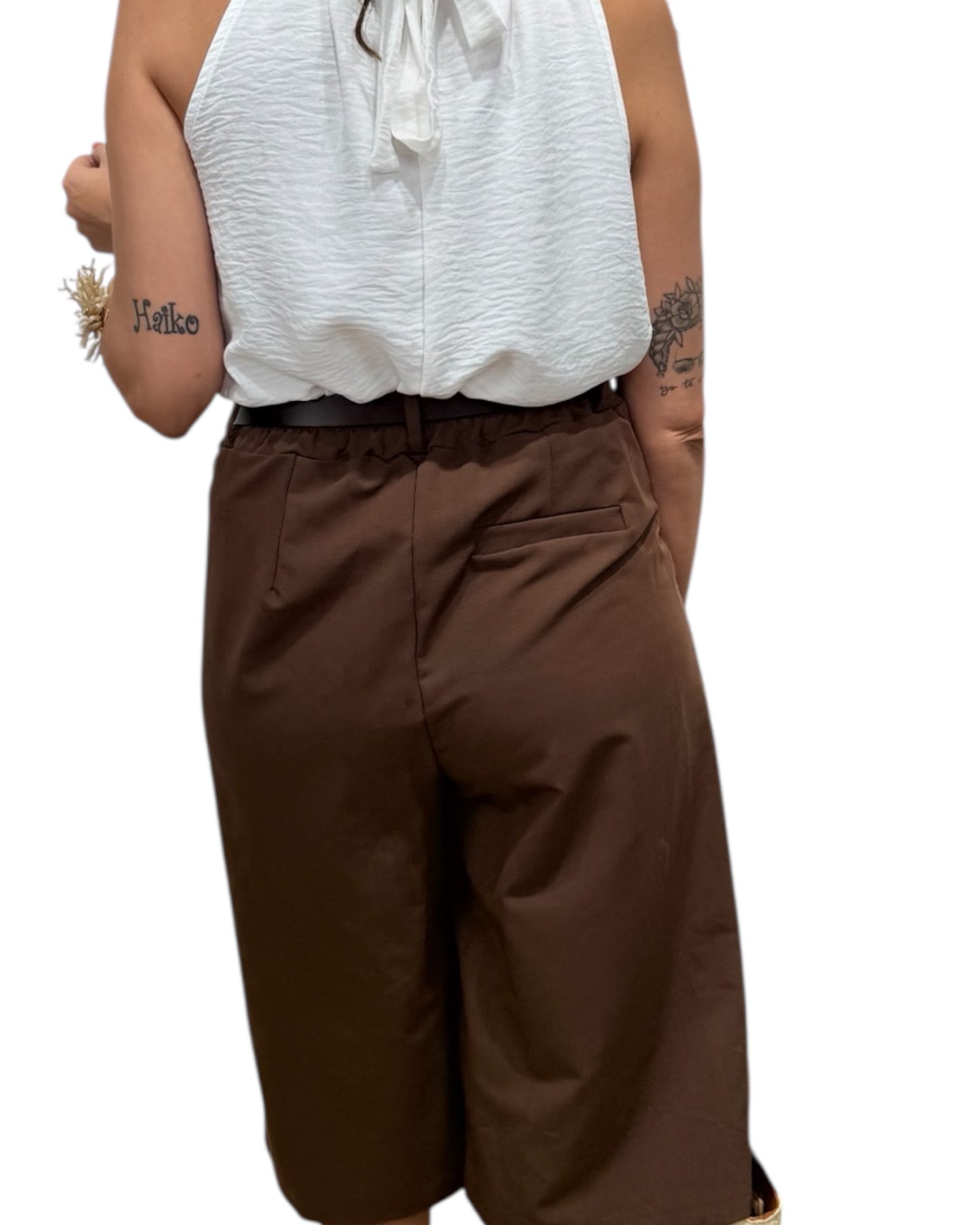 Bermudas Chocolate largas