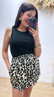 Top básic con estilo nadadora