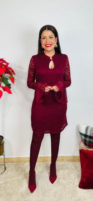 Vestido encaje