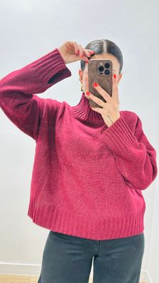 Jersey burdeos