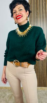 Jersey con cuello alto