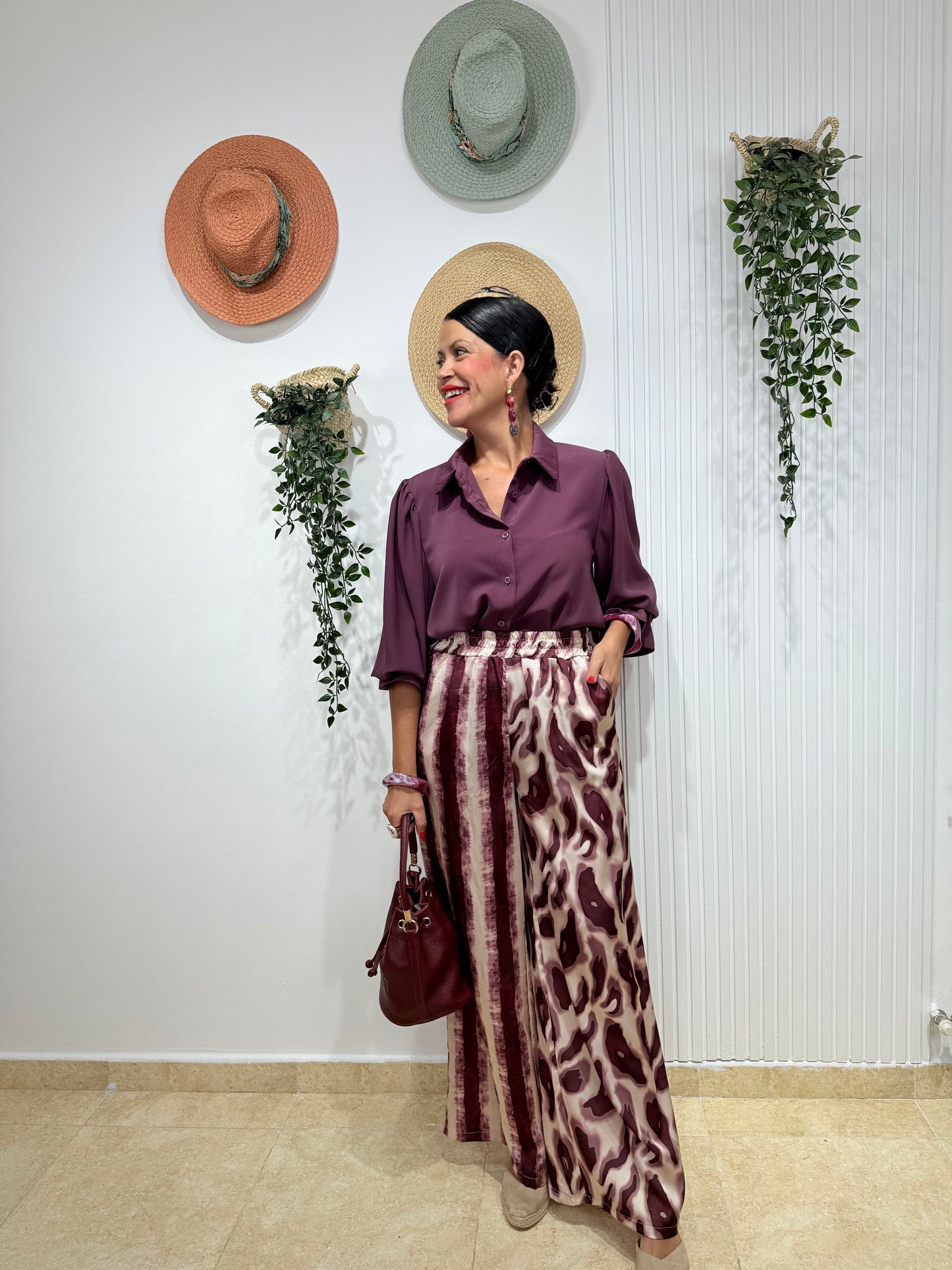 Blusa morada Lady