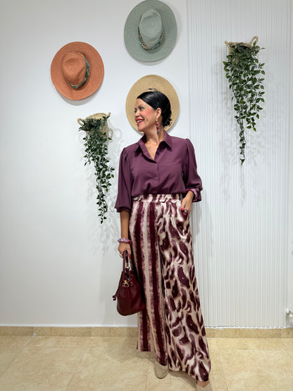 Blusa morada Lady