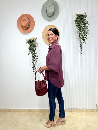 Blusa morada Lady