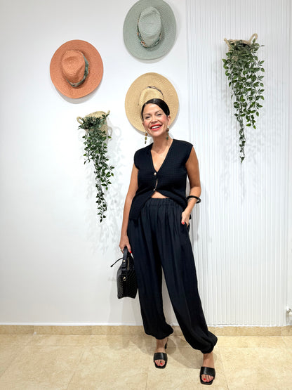 Pantalón Aladin negro