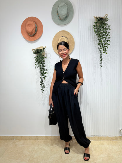 Pantalón Aladin negro