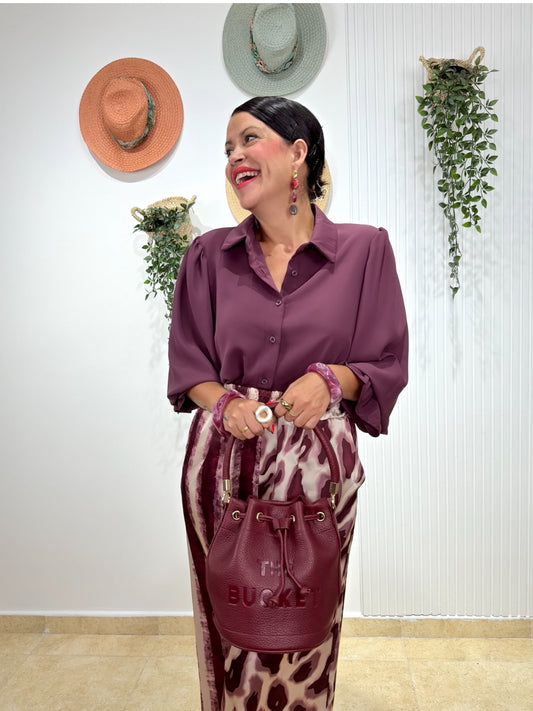 Blusa morada Lady