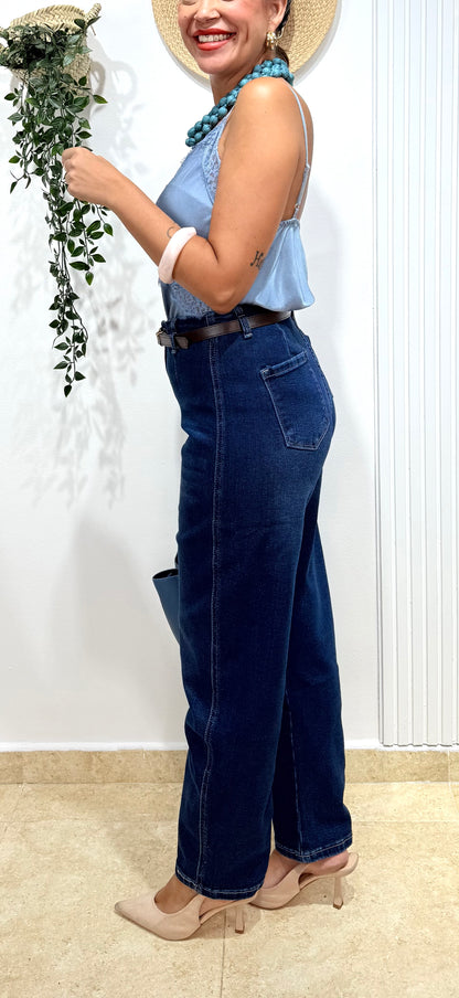 Jeans ballog azul oscuro