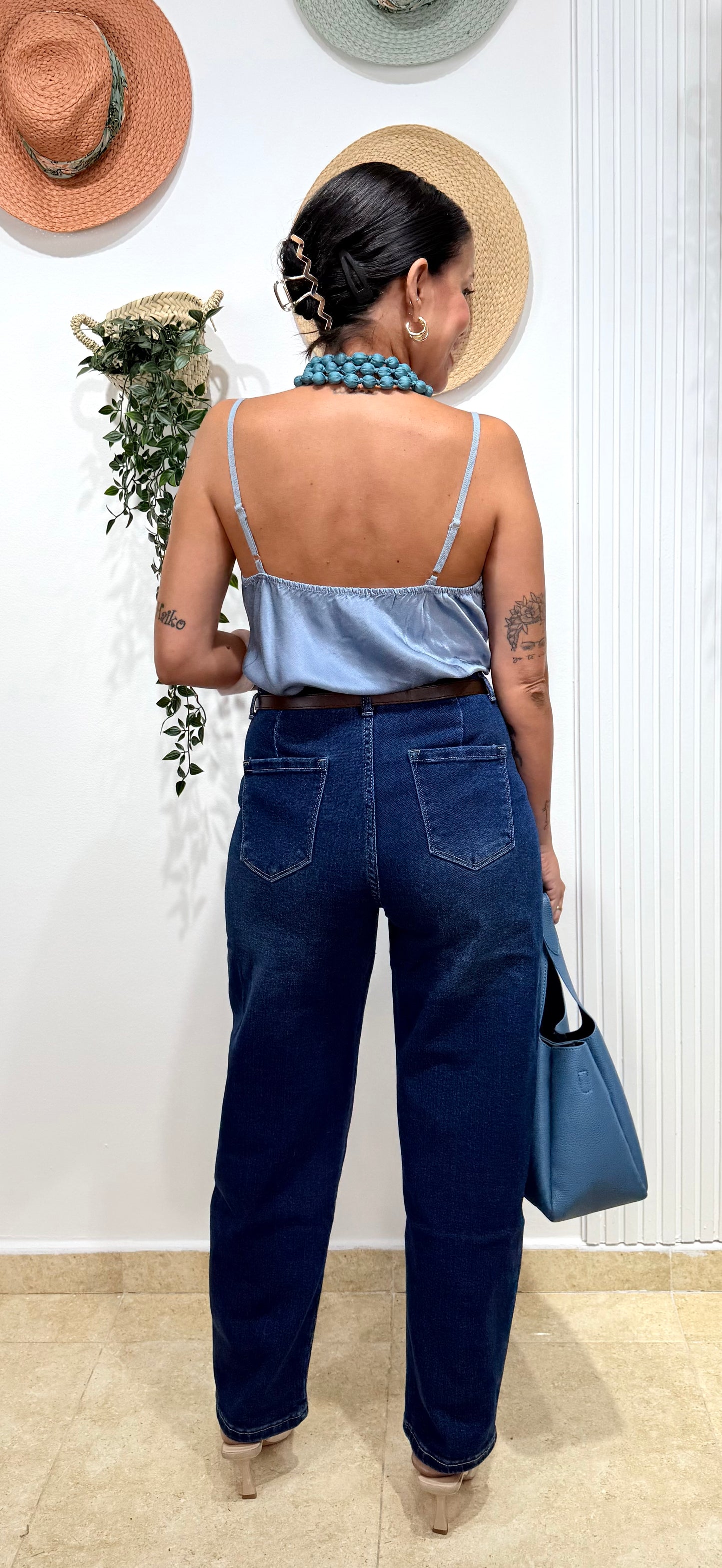 Jeans ballog azul oscuro