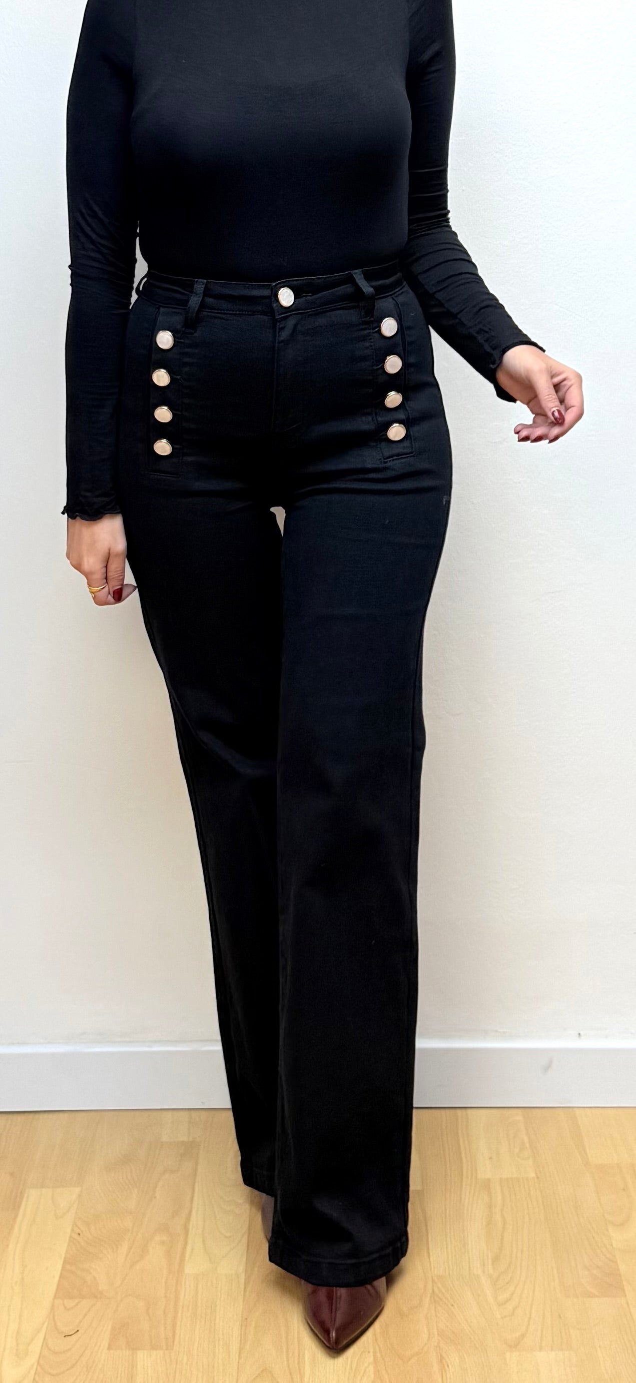 Jeans Botones negros Kelly