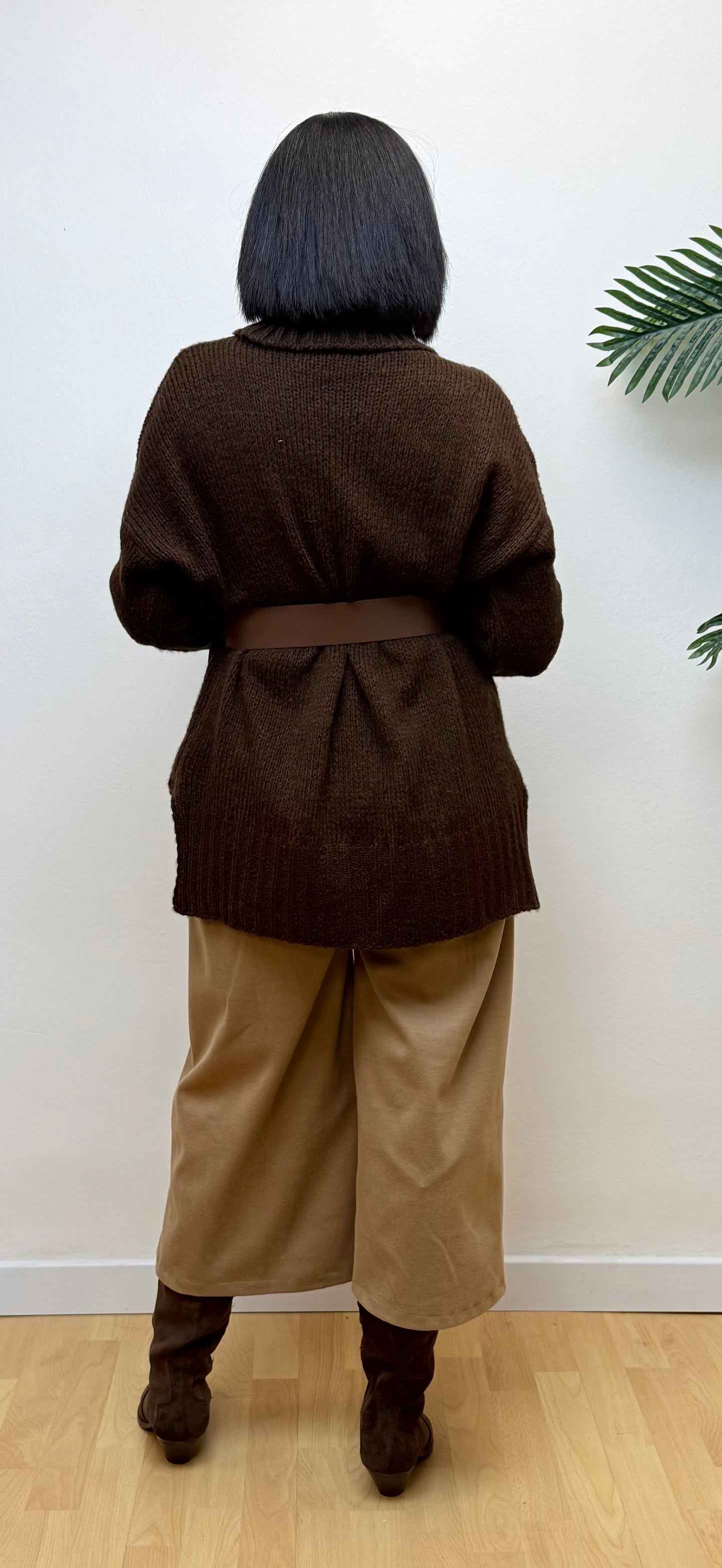 Bermudas camel aterciopelas Mar