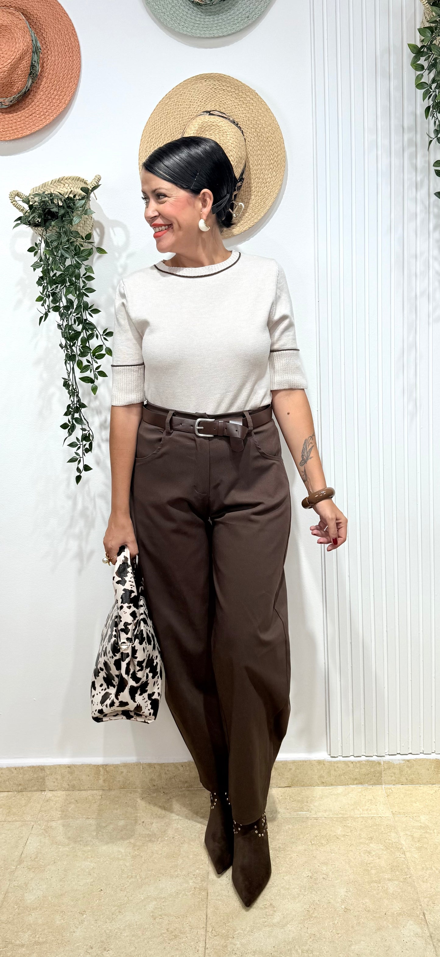 Pantalón ballog chocolate lycra